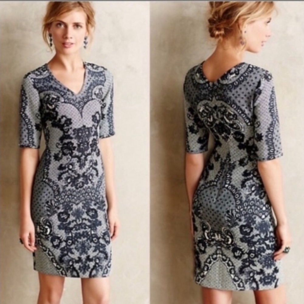 Yoana Baraschi Fleuris Sheath Dress NWT